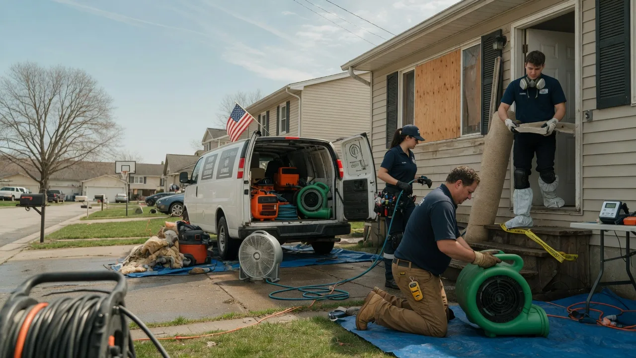 Water Damage Restoration in New Effington, SD near me